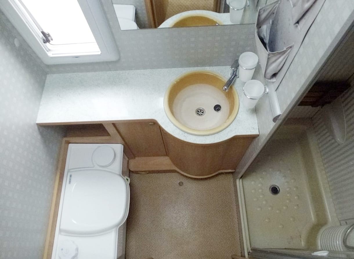 Autocaravana vista interior