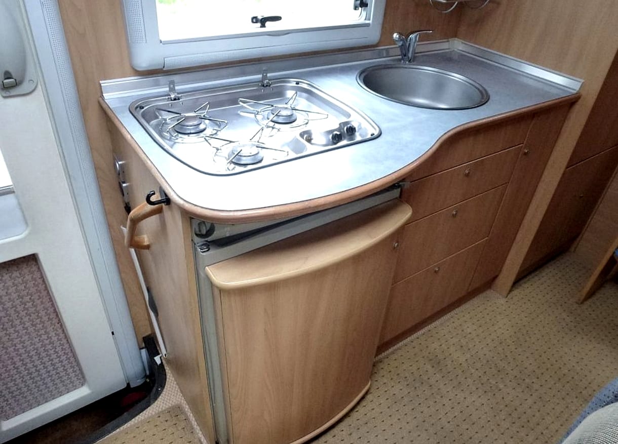 Autocaravana vista interior