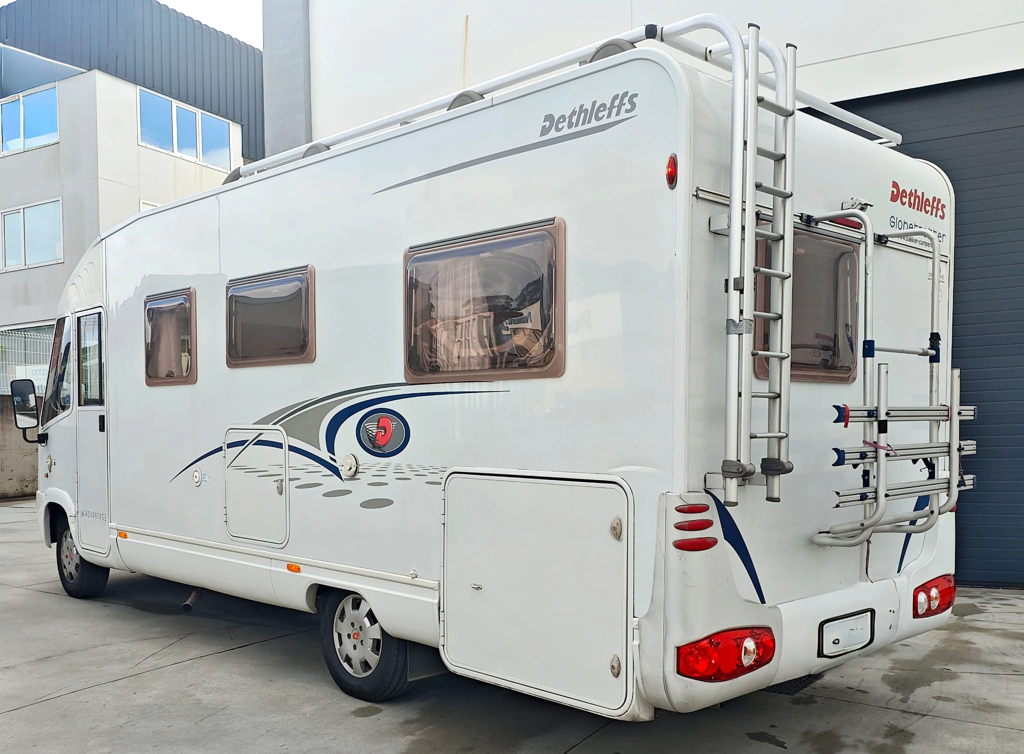 Autocaravana vista exterior