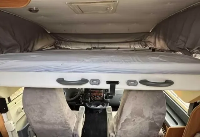 Autocaravana vista interior