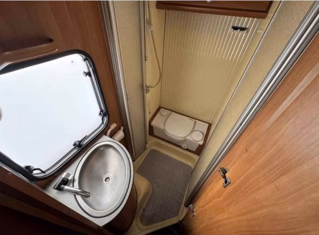Autocaravana vista interior