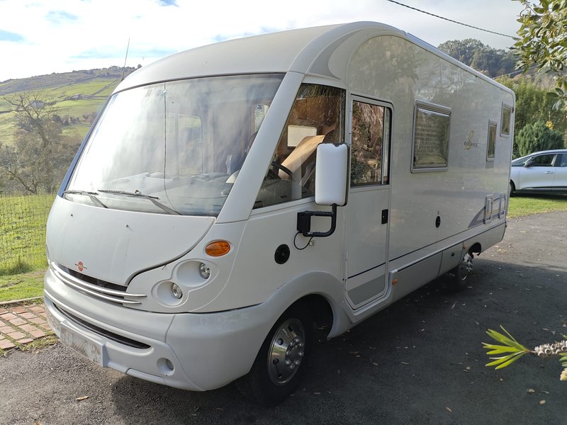 Autocaravana vista exterior