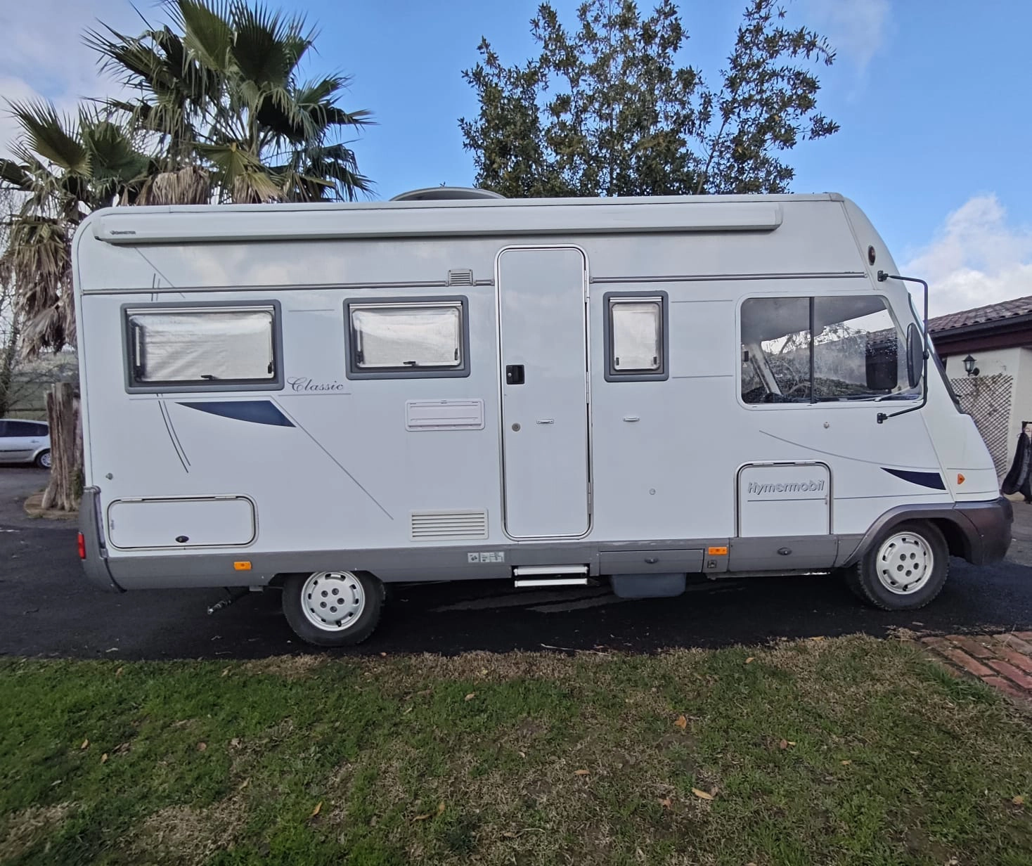 Autocaravana Hymer B595 vista exterior